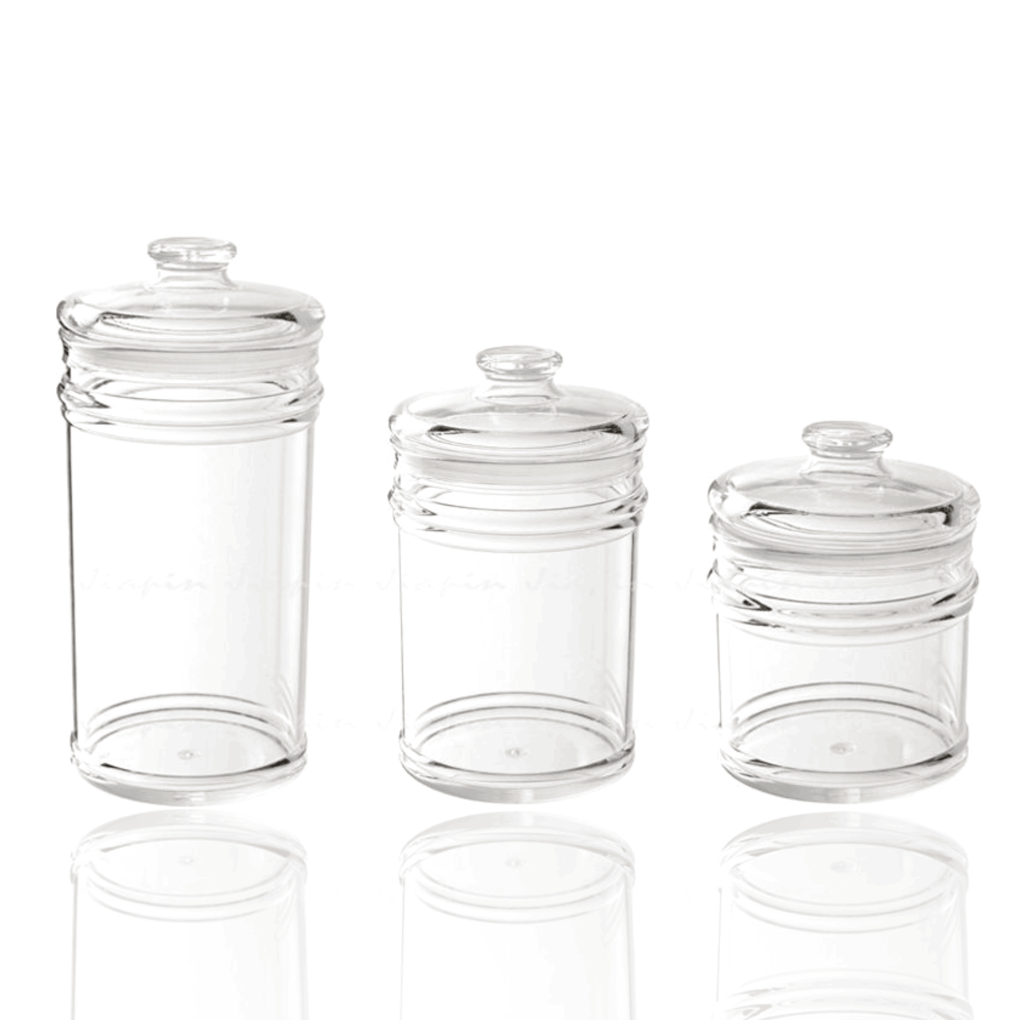 Acrylic Wide Storage Jar Kaka Bawa Sons