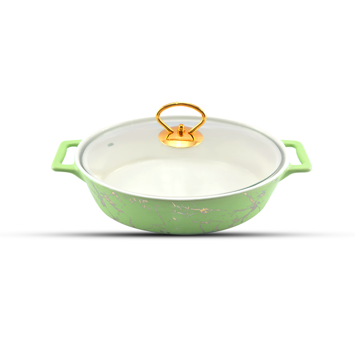 Food Warmer Oval Casserole Green