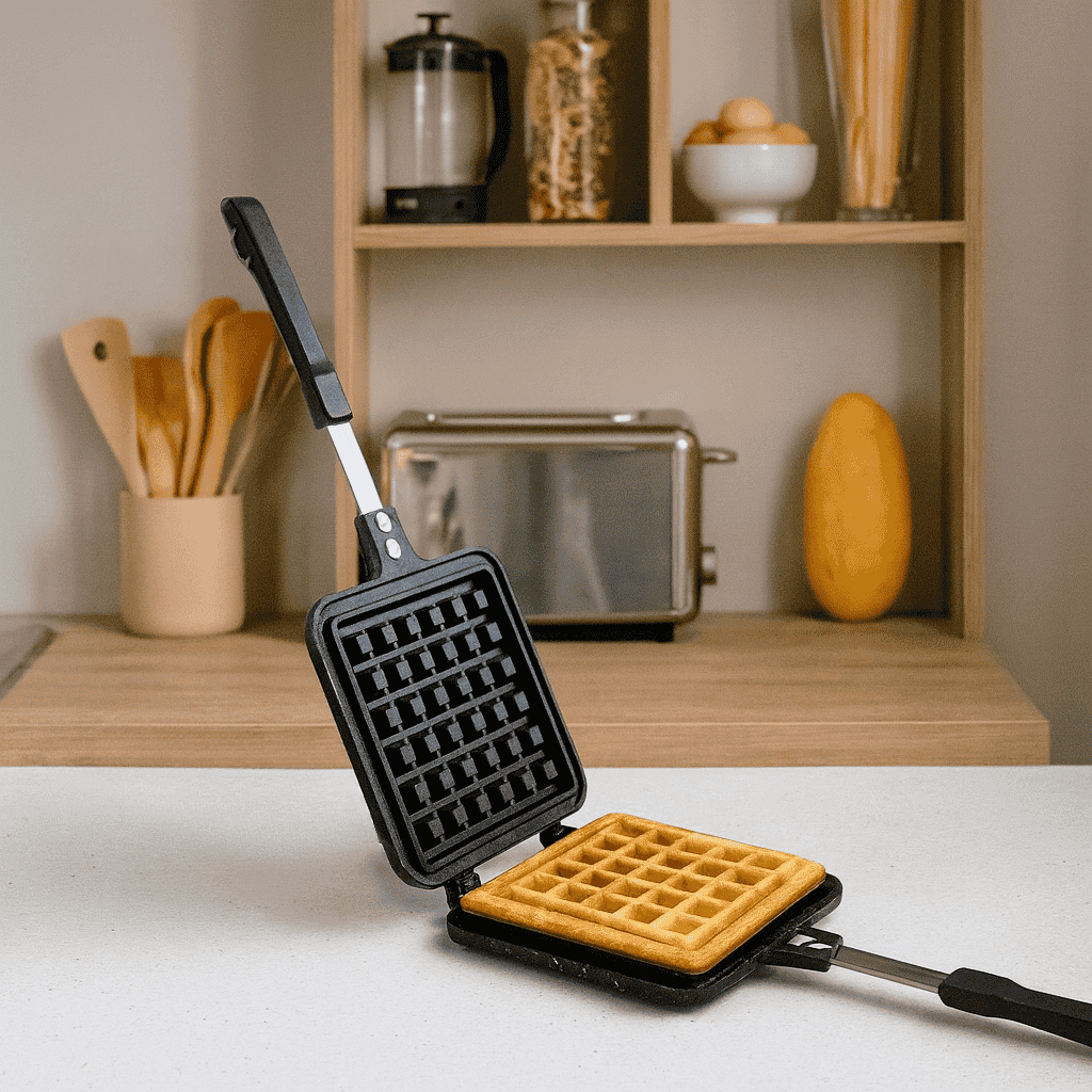 Manual Waffle Maker 8/CM Kaka Bawa Sons