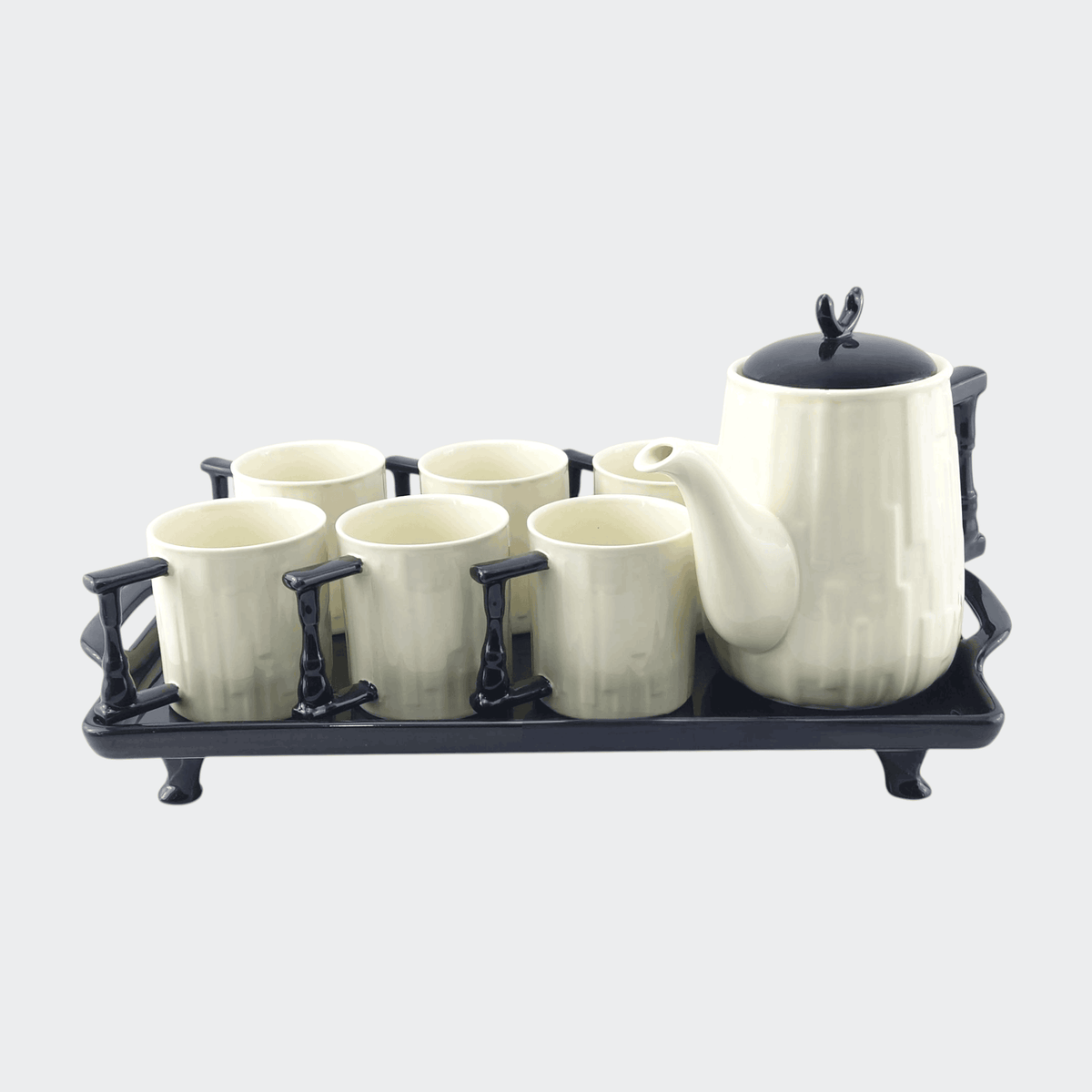 Royal 9-Piece Coffee Set With Tray Kaka Bawa Sons