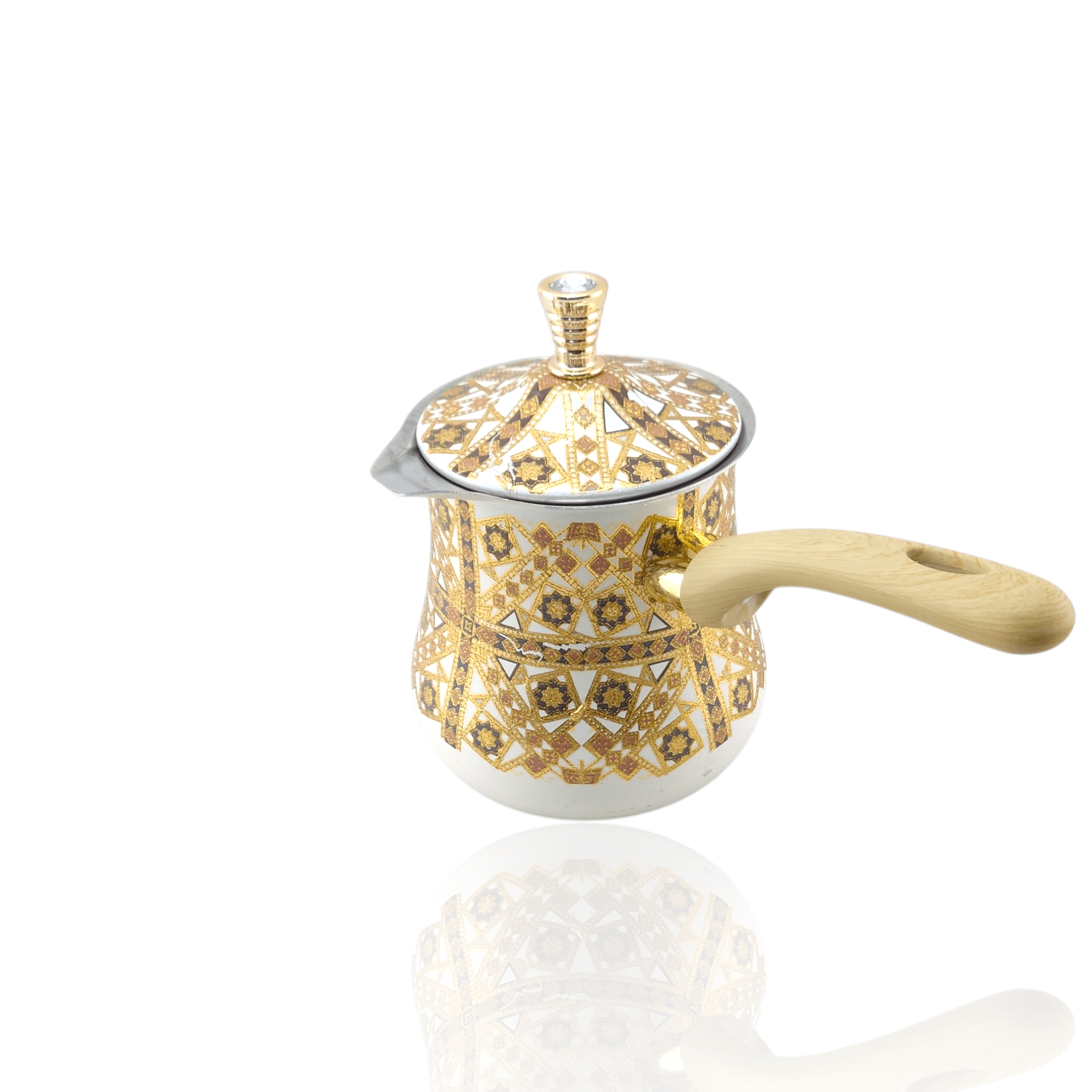 Fancy Turkish Stainless Steel Coffee Warmer Kaka Bawa Sons
