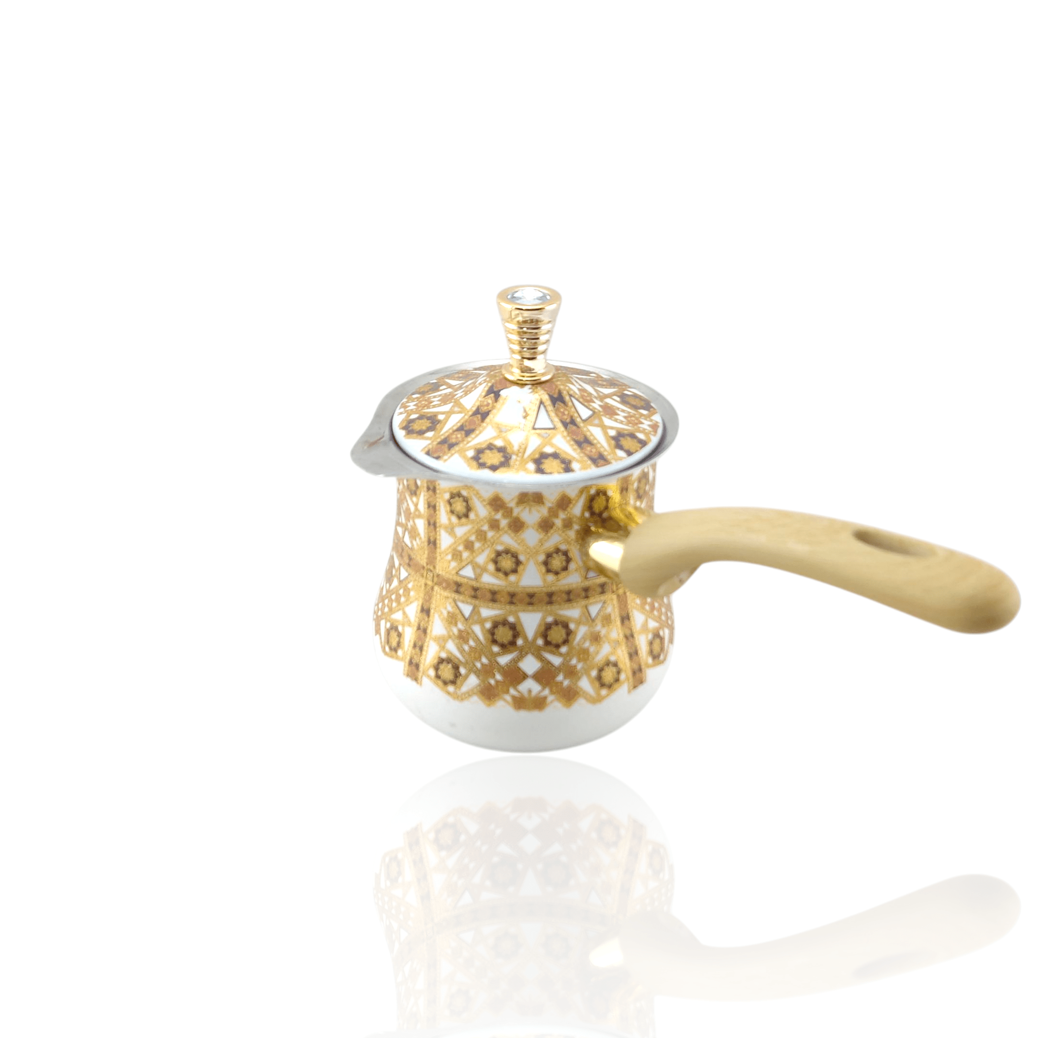Fancy Turkish Stainless Steel Coffee Warmer Kaka Bawa Sons
