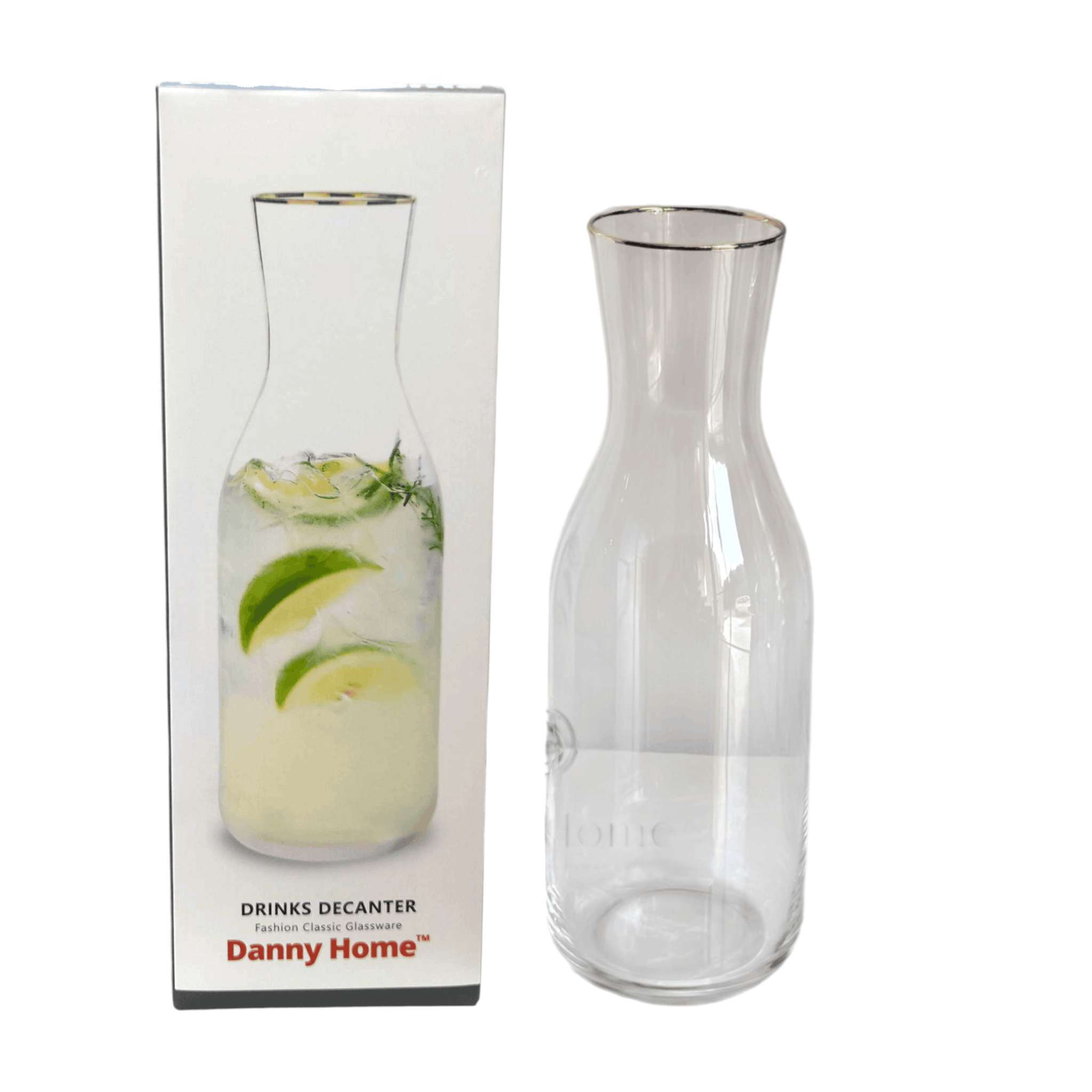 Danny Home 1300 ml Glass Carafe Bottle Kaka Bawa Sons
