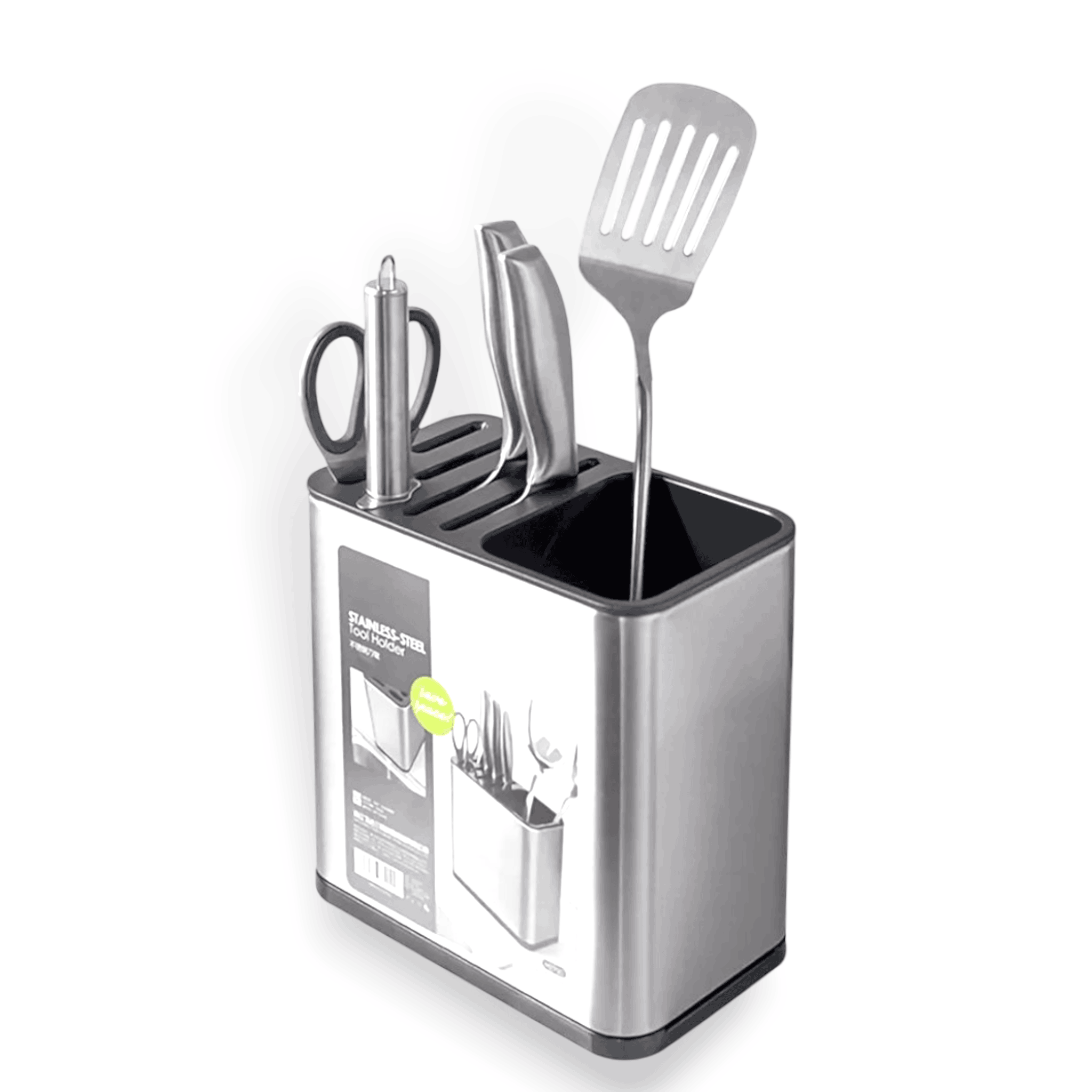 Stainless Steel Cutlery Holder 20x18 cm Kaka Bawa Sons