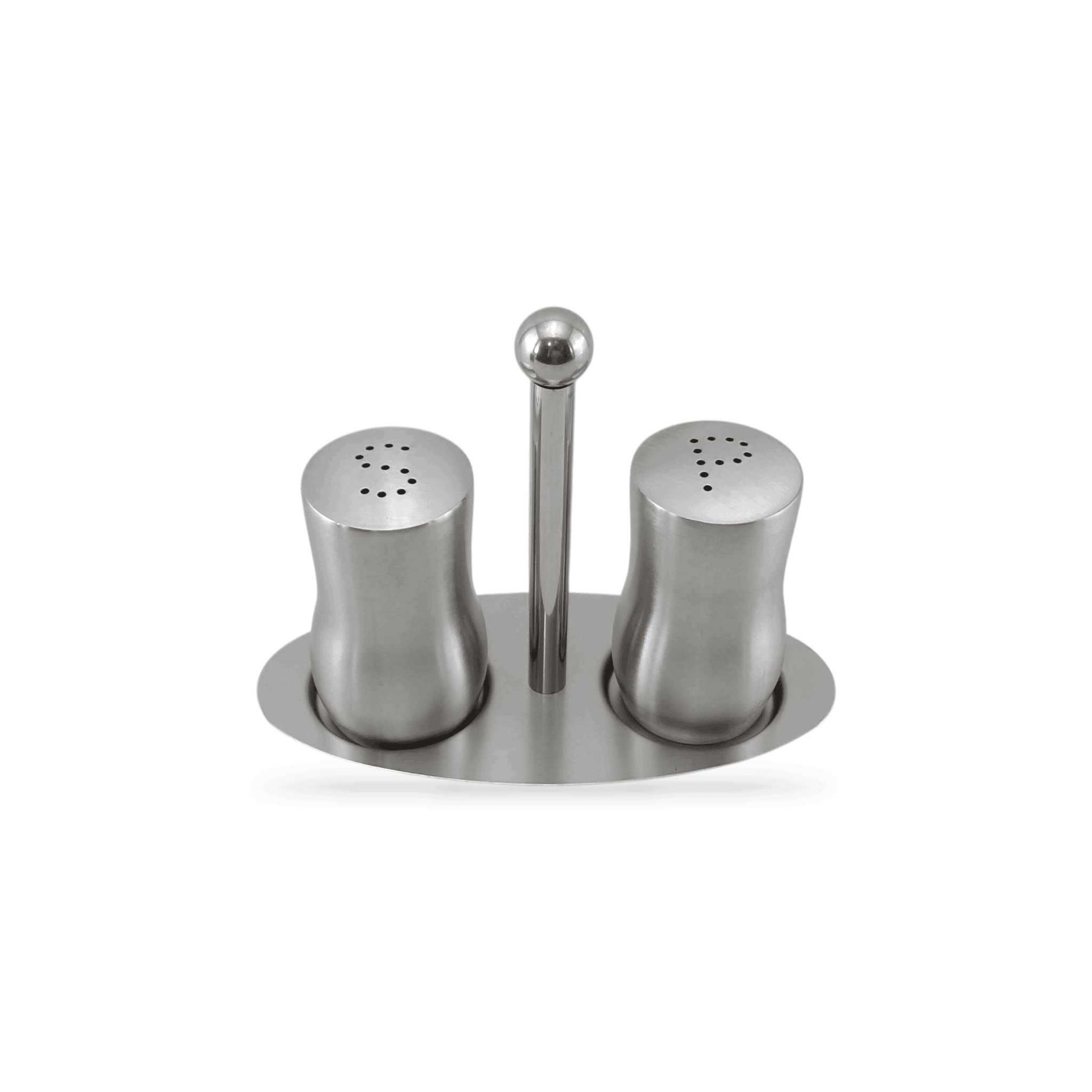 Shengya Stainless Steel Salt & Pepper Set Kaka Bawa Sons