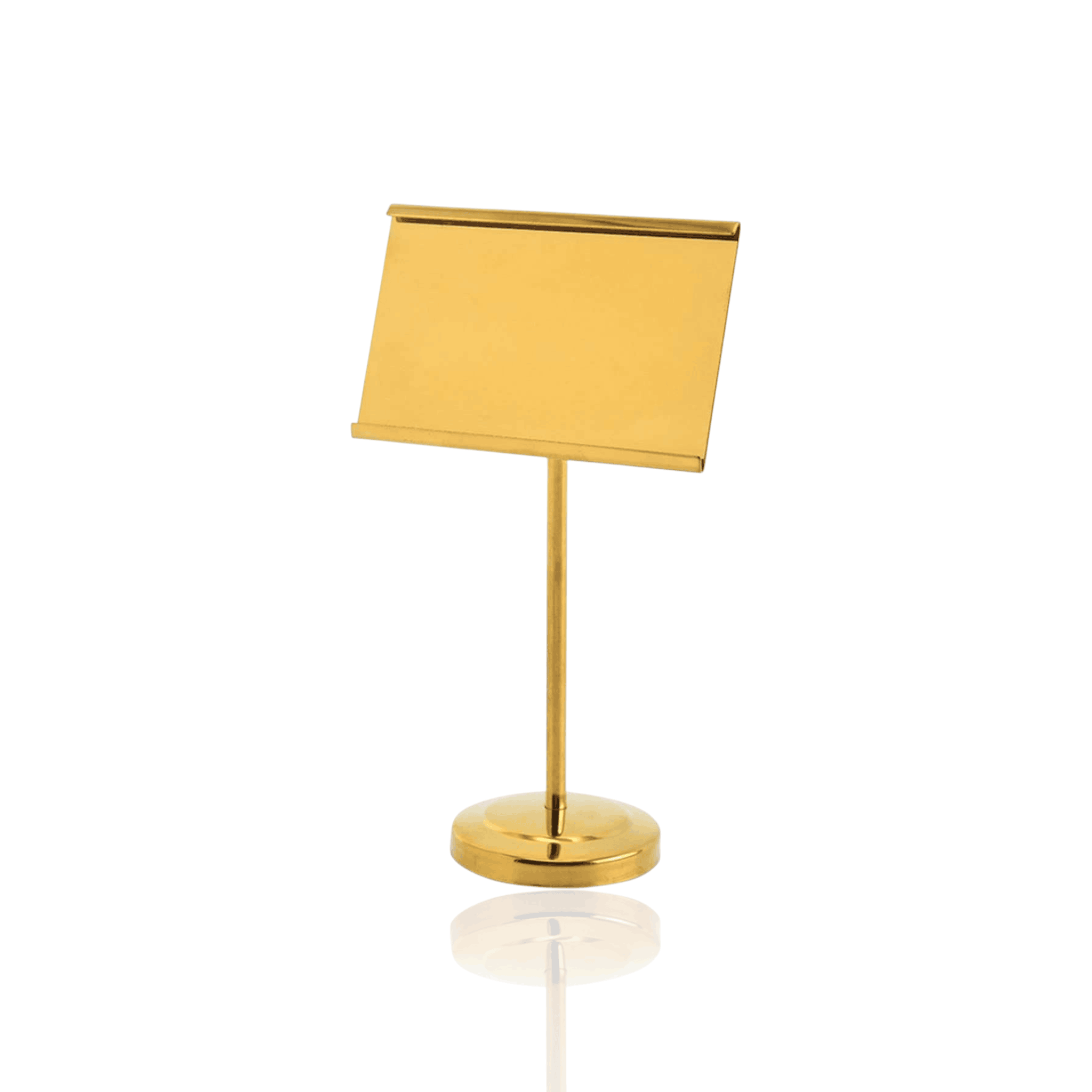 Violet Golden Menu Stand 9x15 cm Kaka Bawa Sons