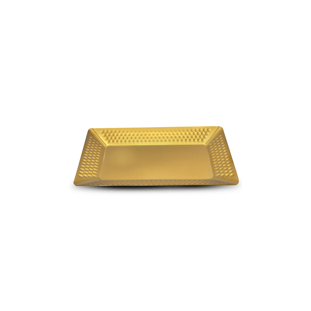 TDL Rectangle Golden Tray Kaka Bawa Sons