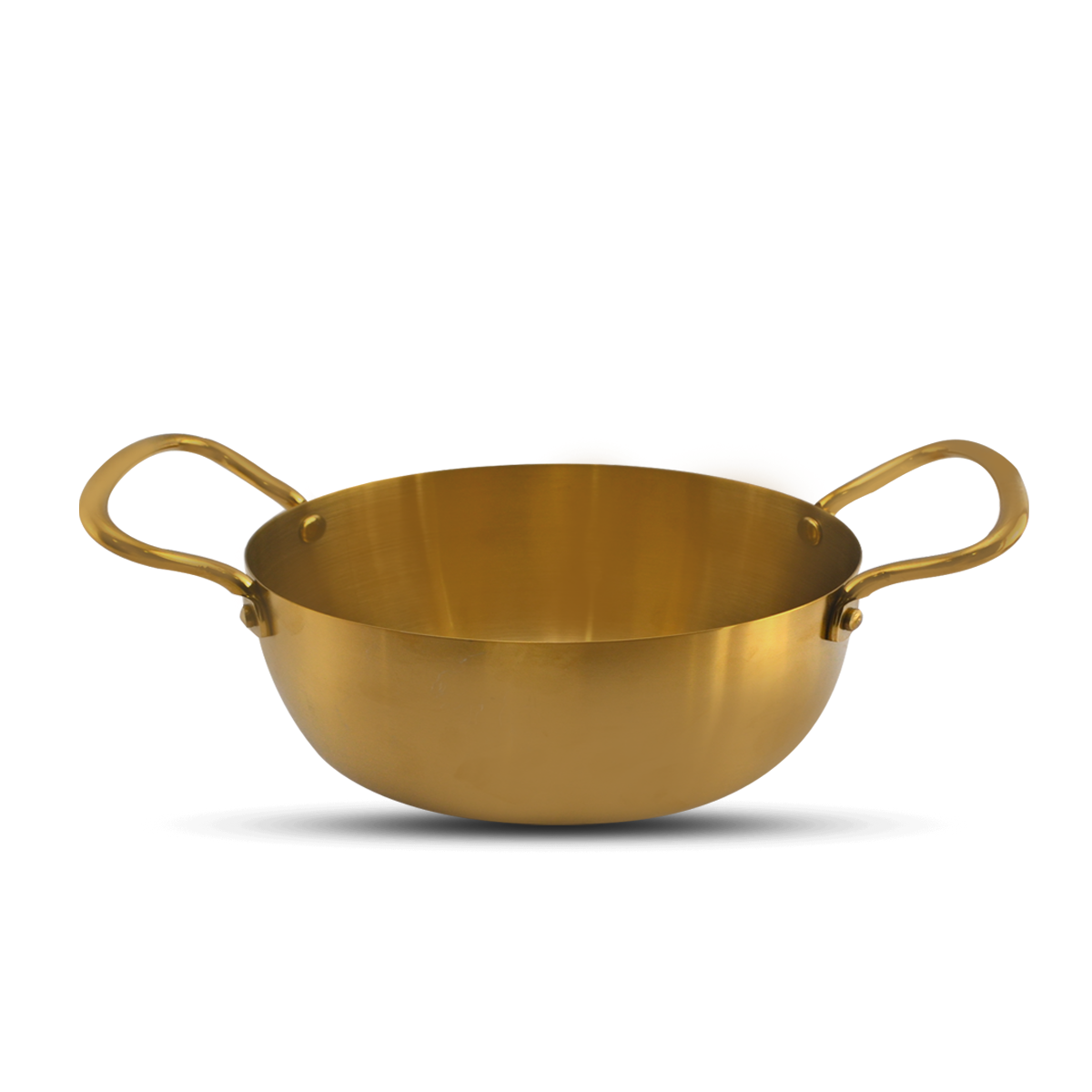 Korean Round Ramen Pot Golden