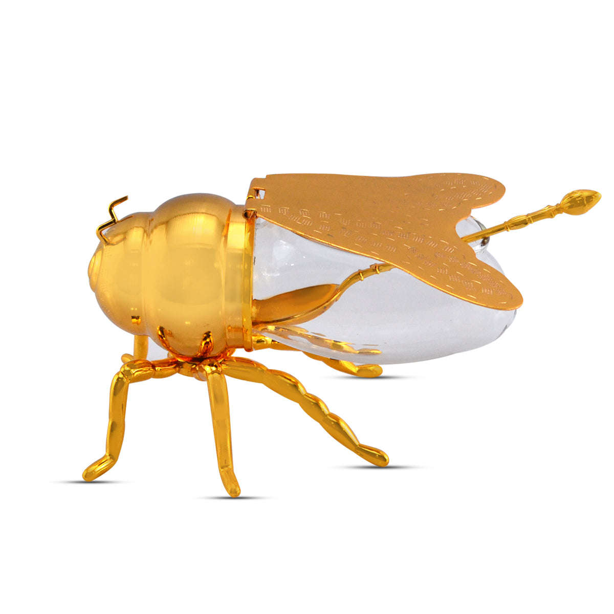 Orchid Honey Bee Sugar Pot Golden Kaka Bawa Sons