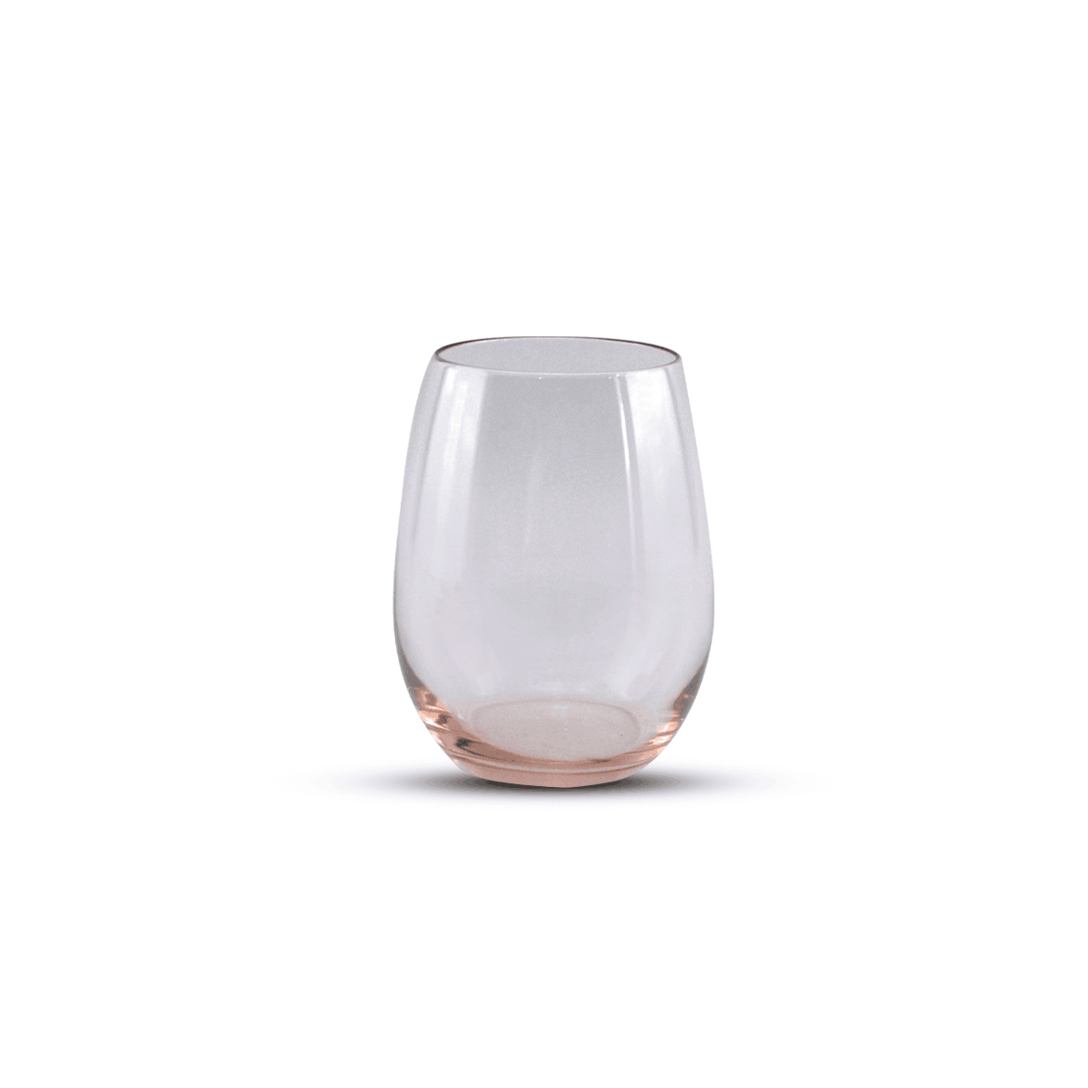 PSB DOF GLASS SET OF 6/PCS AMBER PINK Kaka Bawa Sons