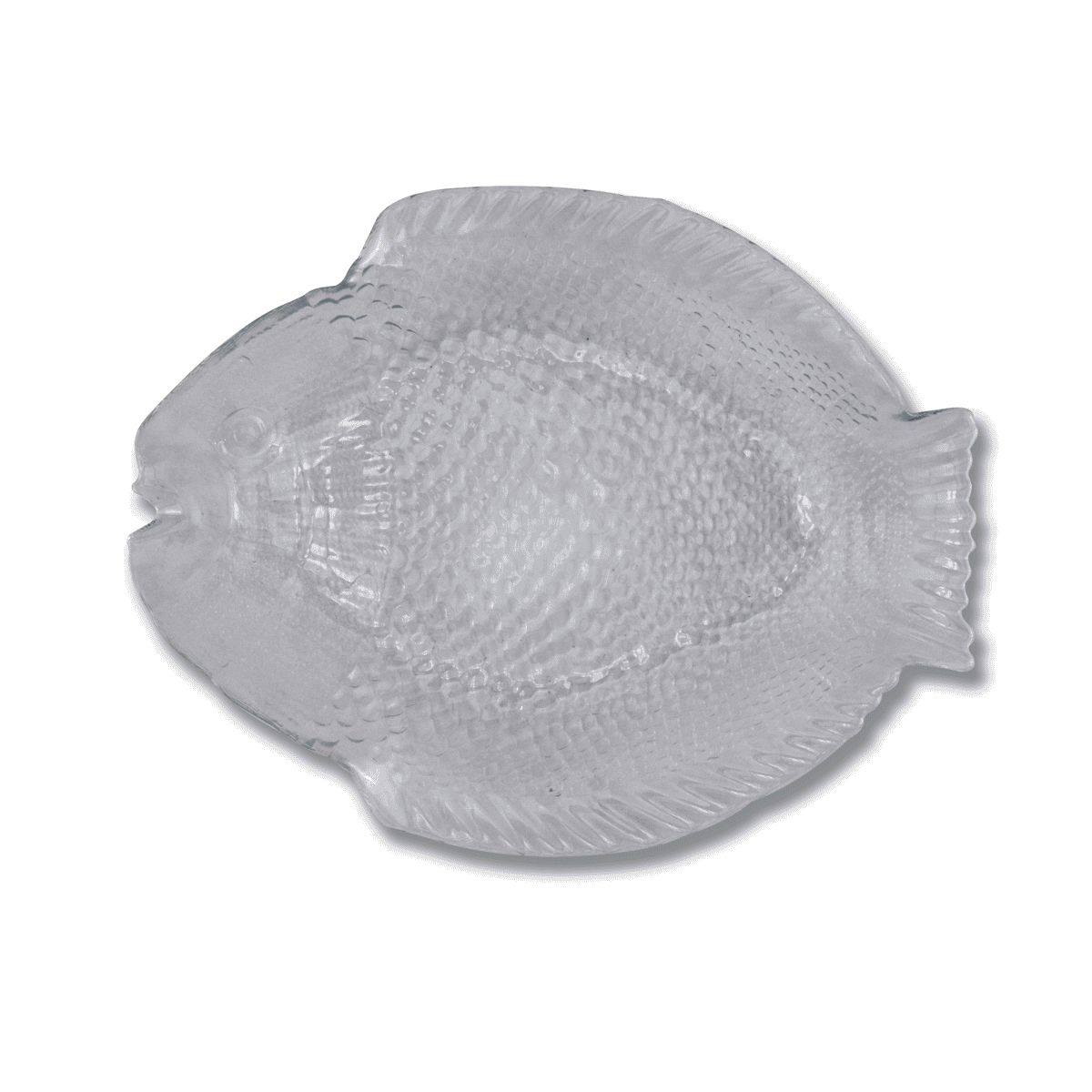 Fish Glass Dish 7" Kaka Bawa Sons