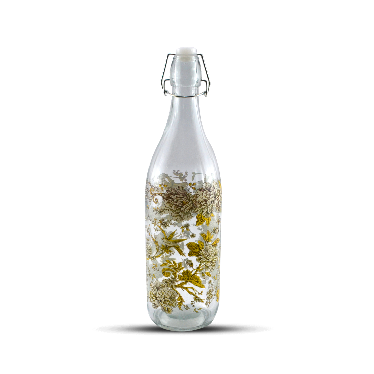 Kleeyo Glass Bottle Costolata