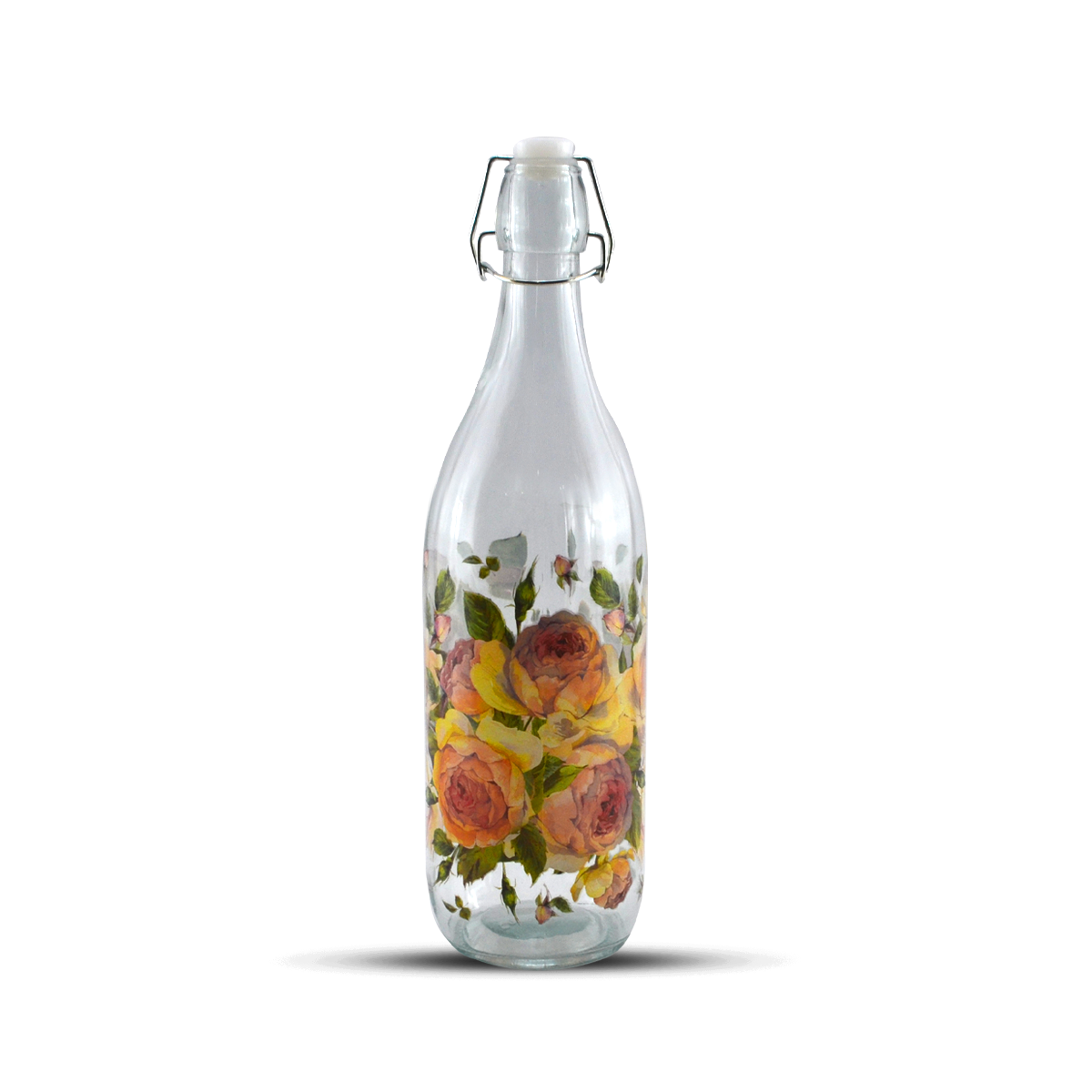 Kleeyo Glass Bottle Costolata