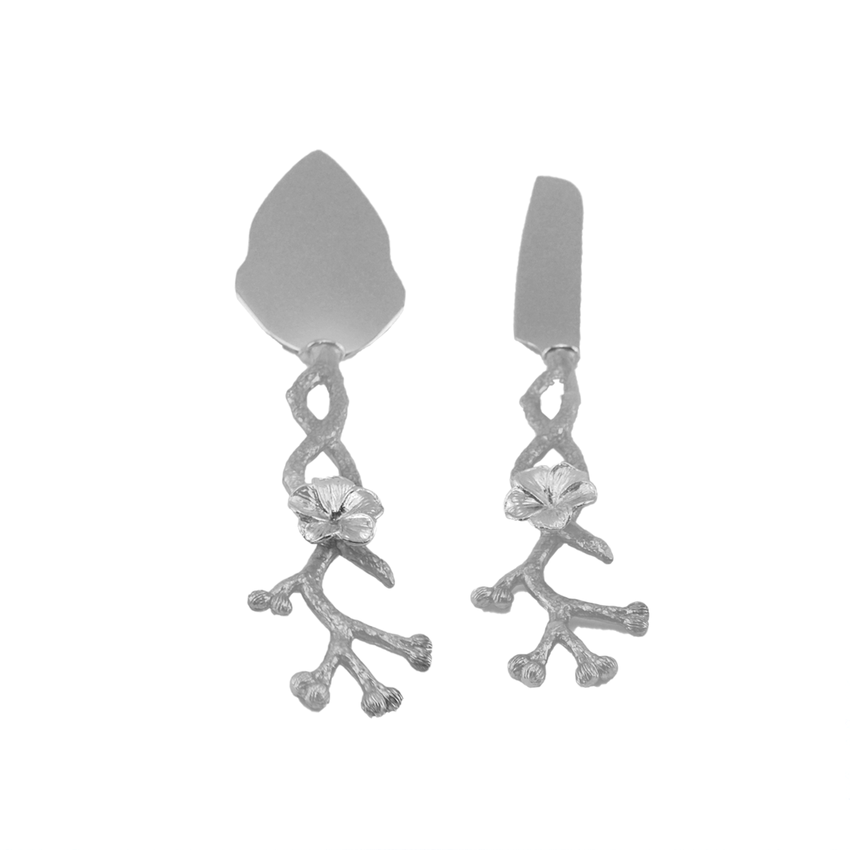 Fancy Knife + Lifter Set Silver 10.2"