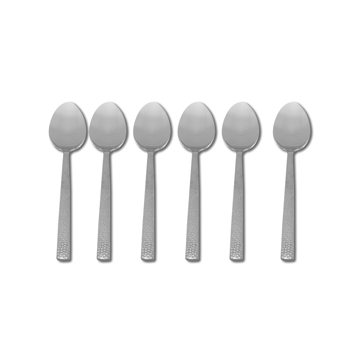 Stainless Steel Tea Spoons Set of 6/pcs Silver
