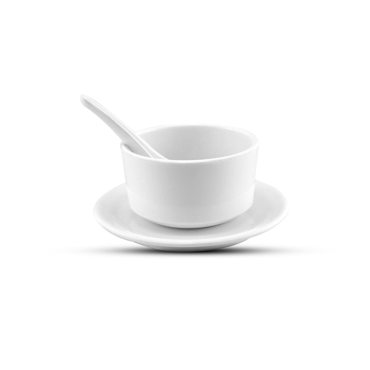 Blaze Melamine 3-Piece Soup Bowl Set