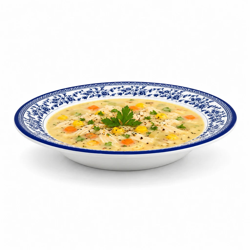 Blaze Windsor 7-Inch Melamine Deep Soup Plate