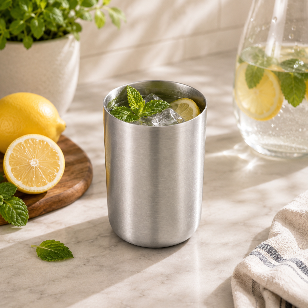 Best LP 400 ML Stainless Steel Glass