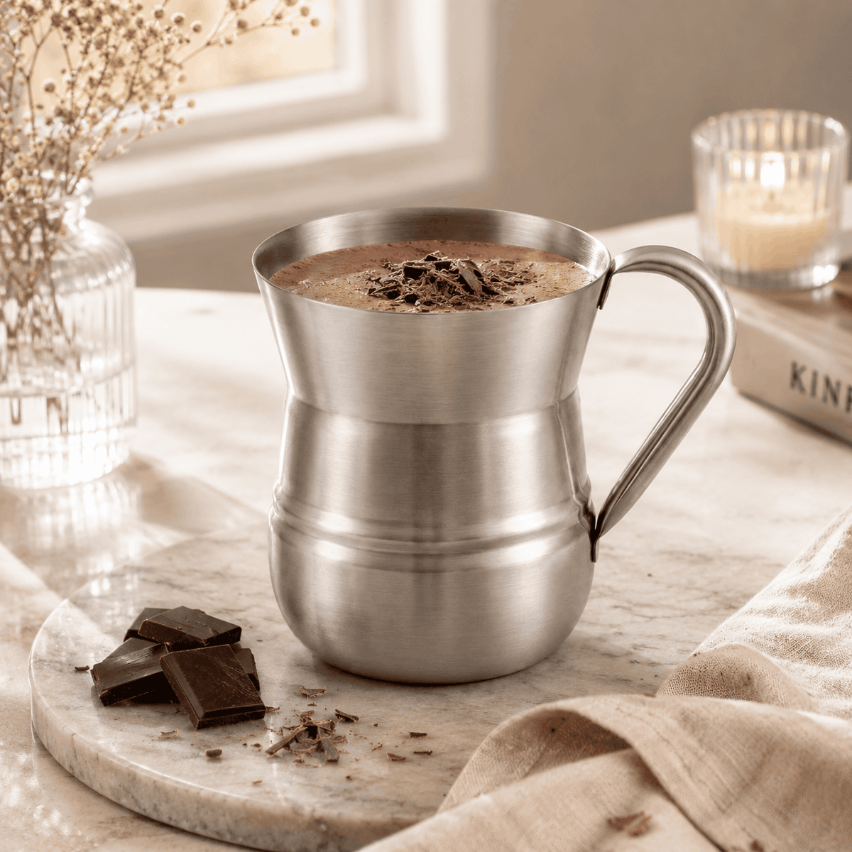 Famer 700 ML Stainless Steel Heritage Mug Kaka Bawa Sons