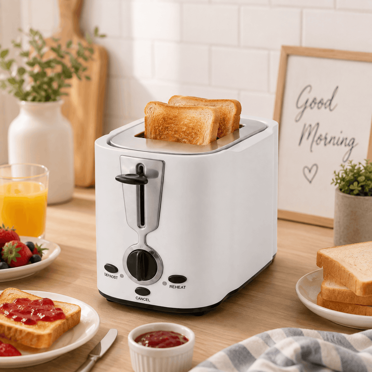 DSP 850 Watt Stainless Steel Toaster Kaka Bawa Sons