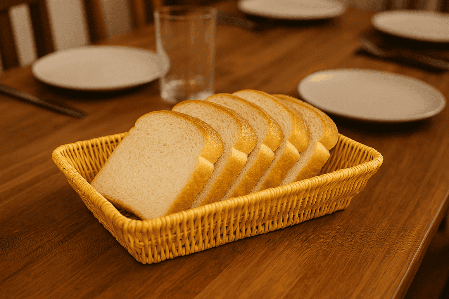 Prime Rectangular Bread Basket Yellow Kaka Bawa Sons
