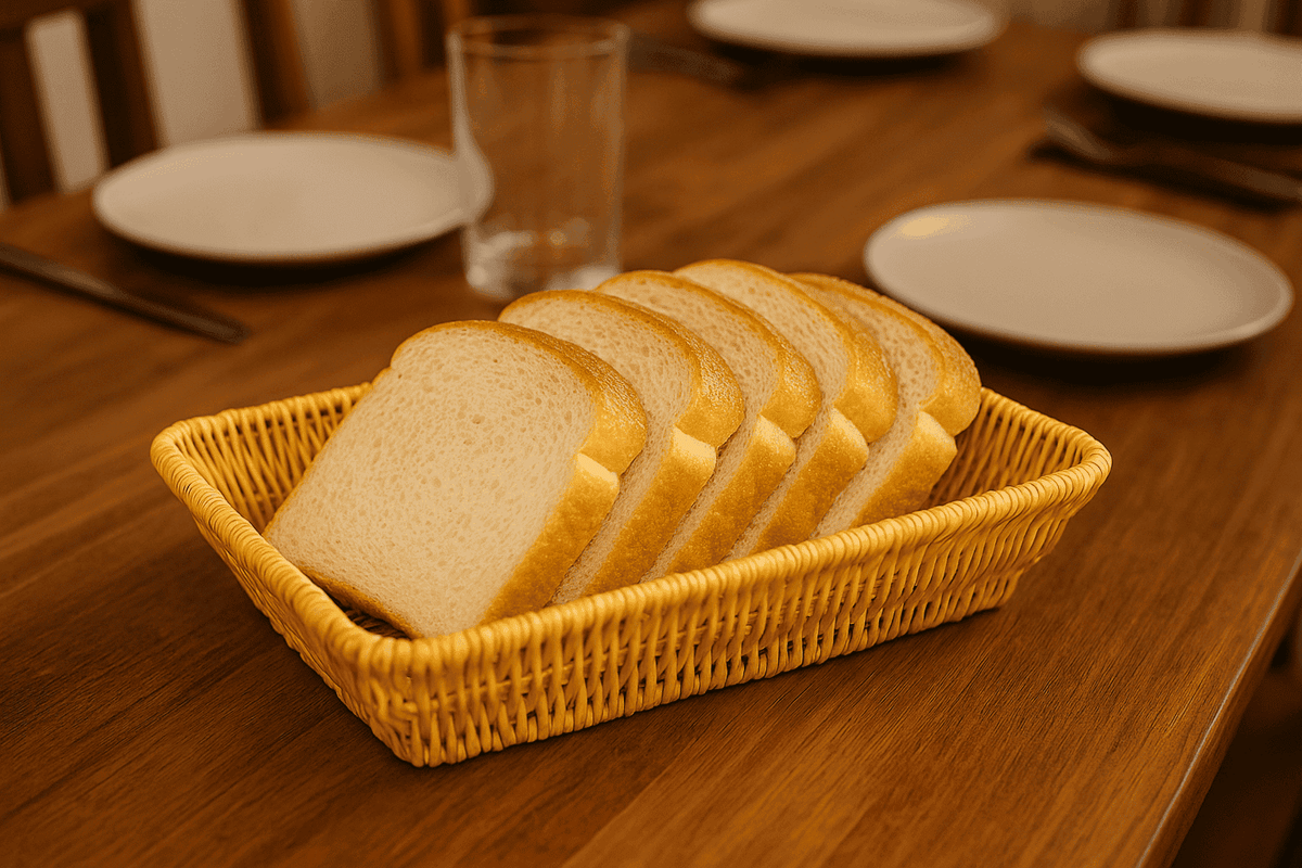 Prime Rectangular Bread Basket Yellow Kaka Bawa Sons