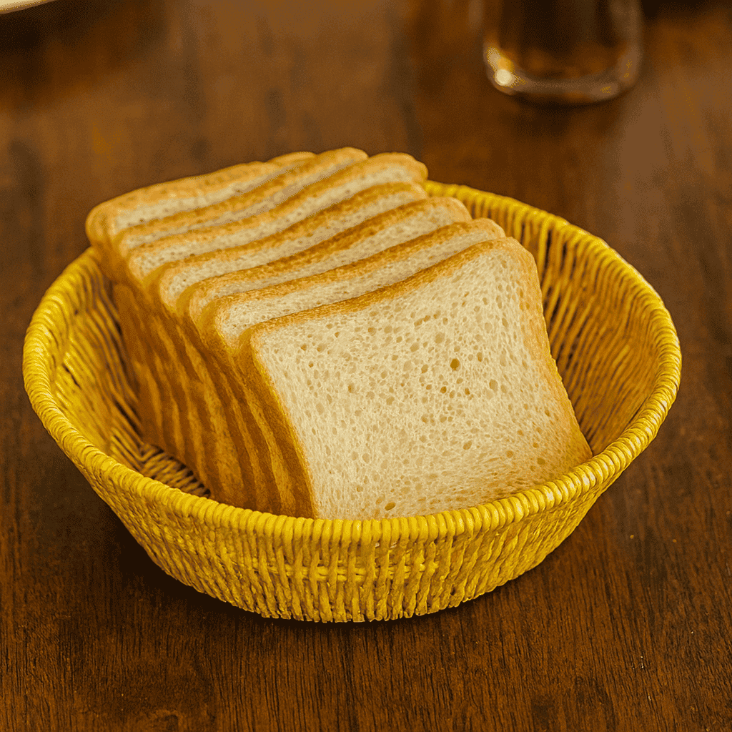 Prime Round Bread Basket Yellow Kaka Bawa Sons