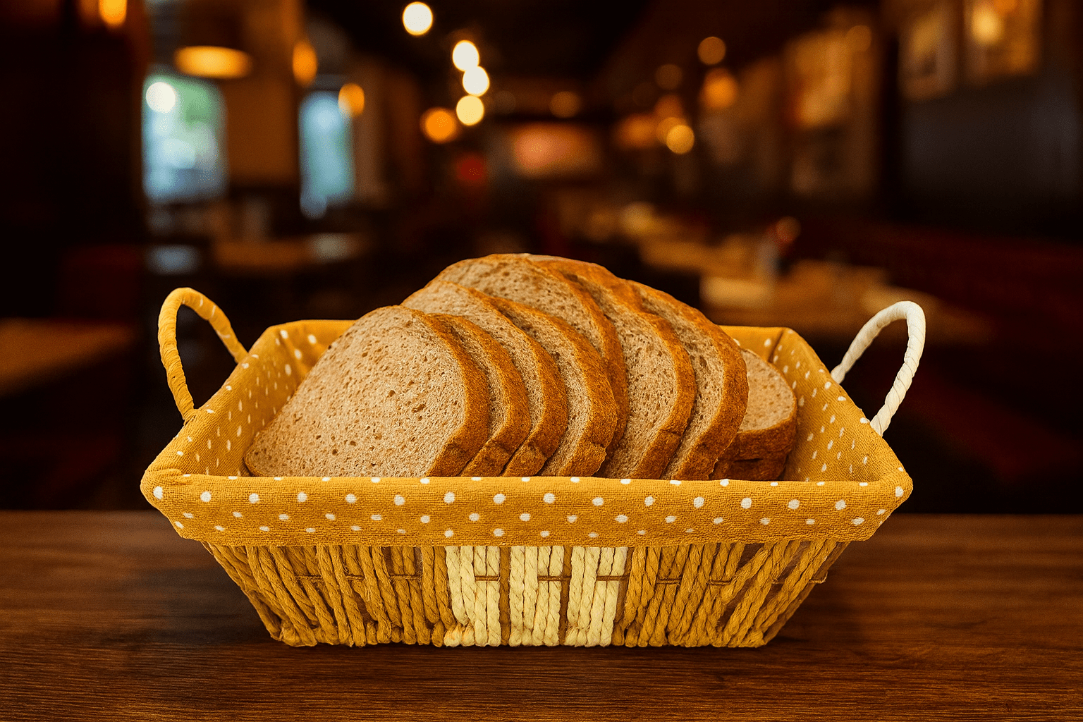 Prime Square Bread Basket With Fabric