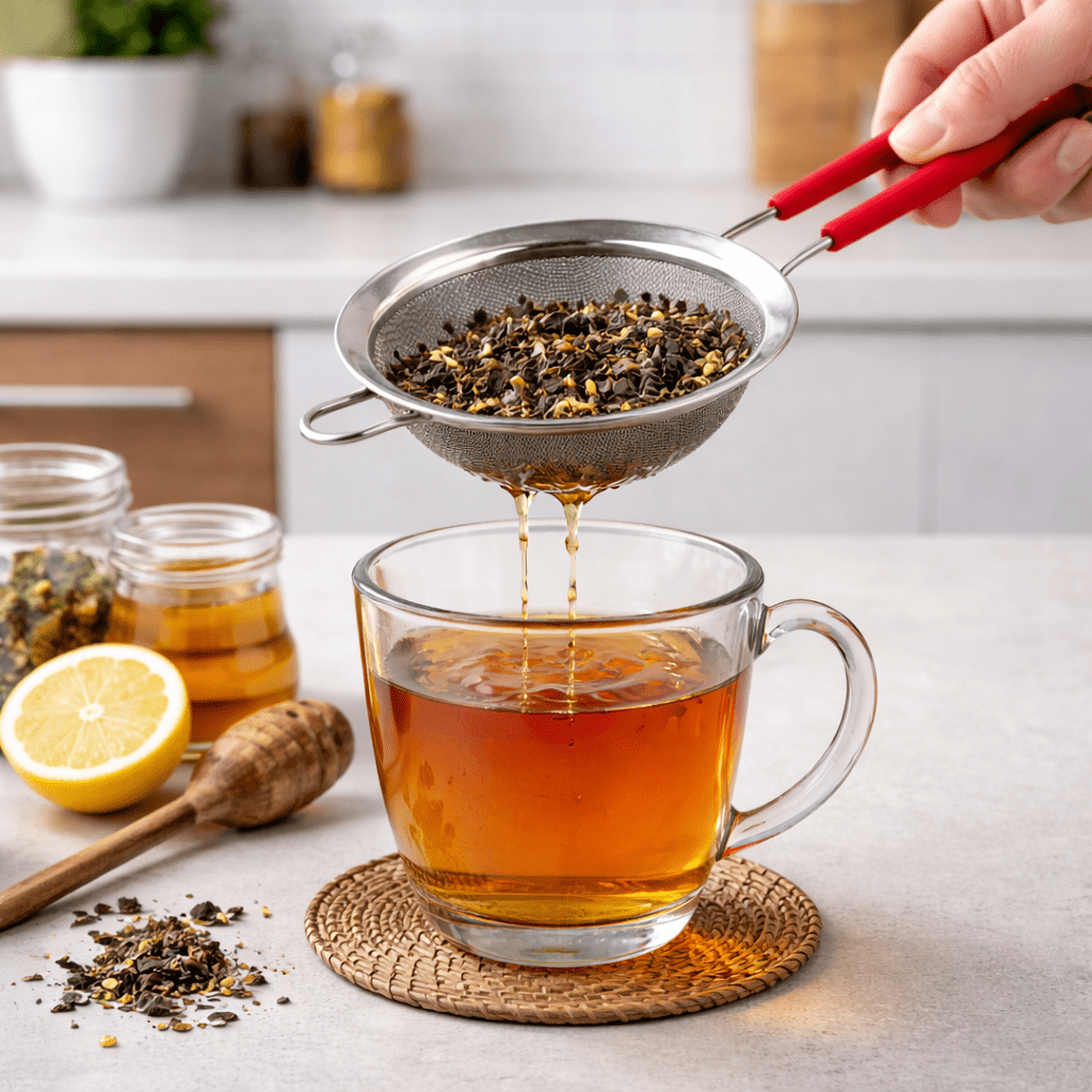 Stainless Steel Tea Strainer 8cm Kaka Bawa Sons