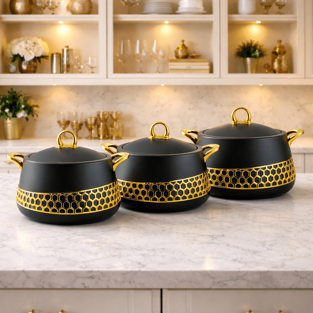 3-Piece Luxury Hot Pot Set