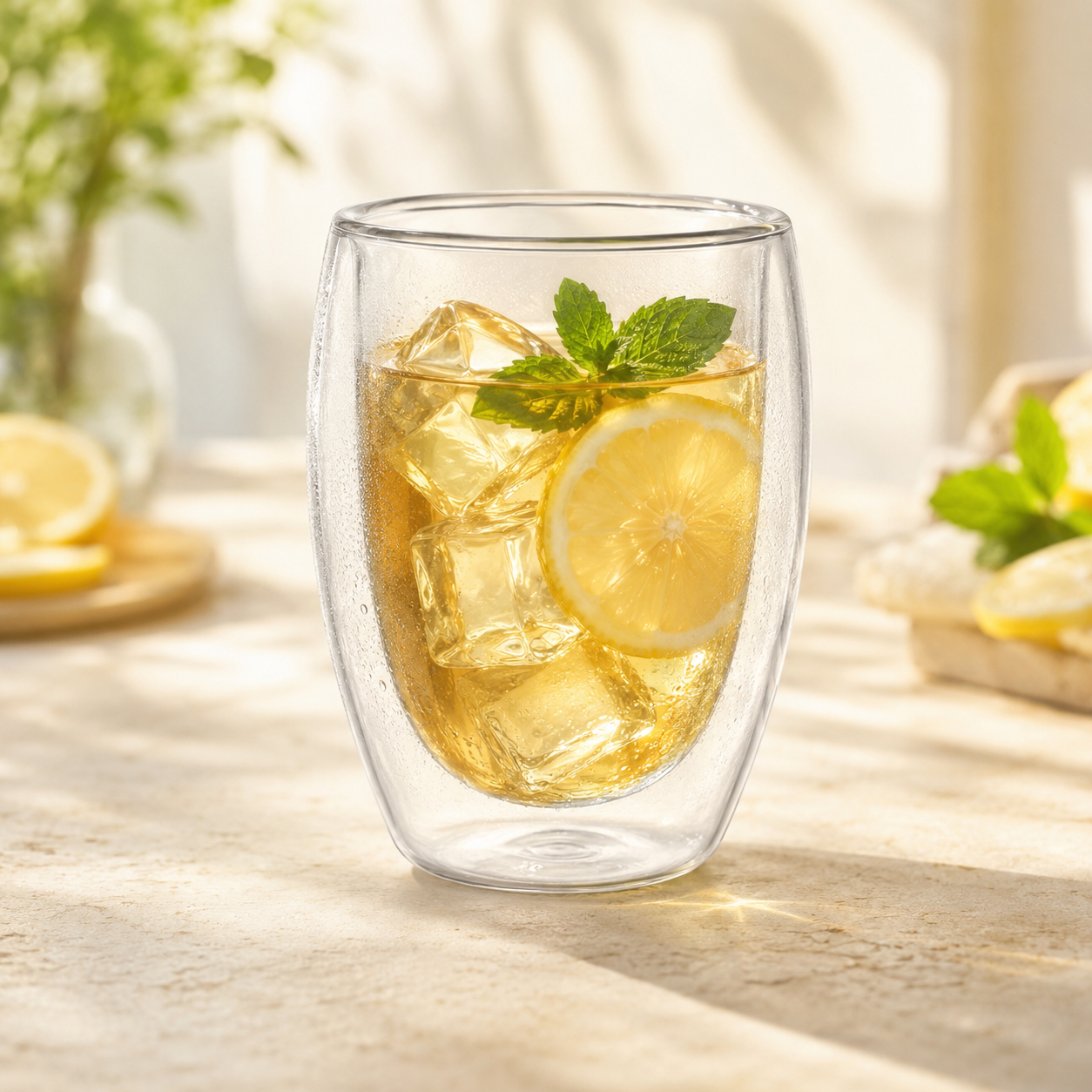 S.G 350 ML Clear Everyday Double Wall Glass