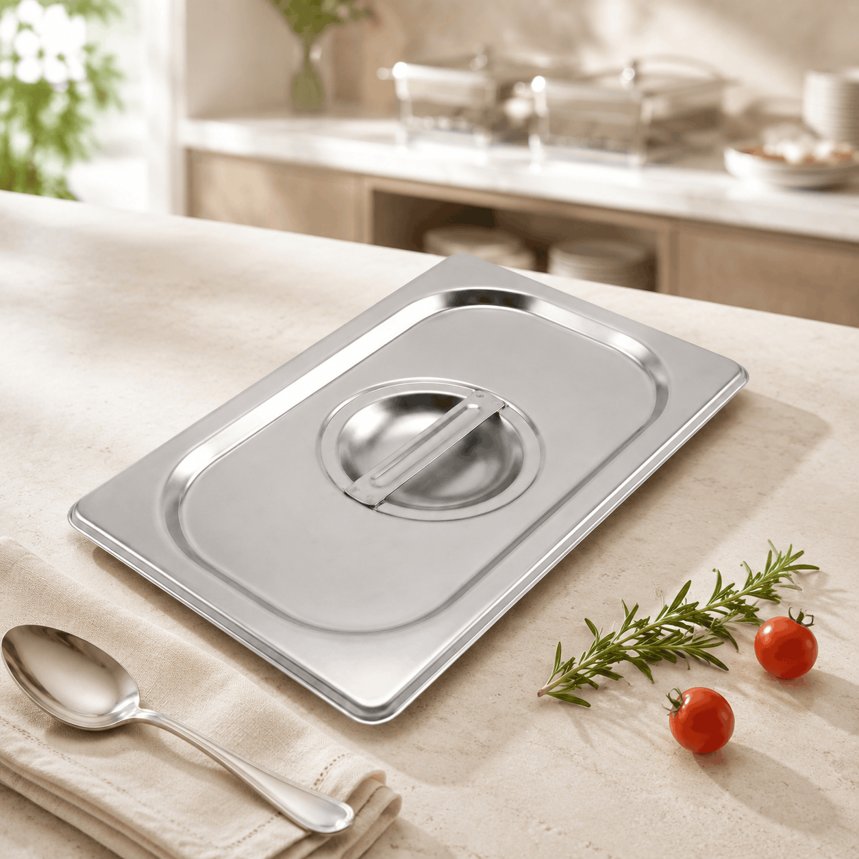 Mart 1/4 Stainless Steel Gastronorm (GN) Food Pans Kaka Bawa Sons