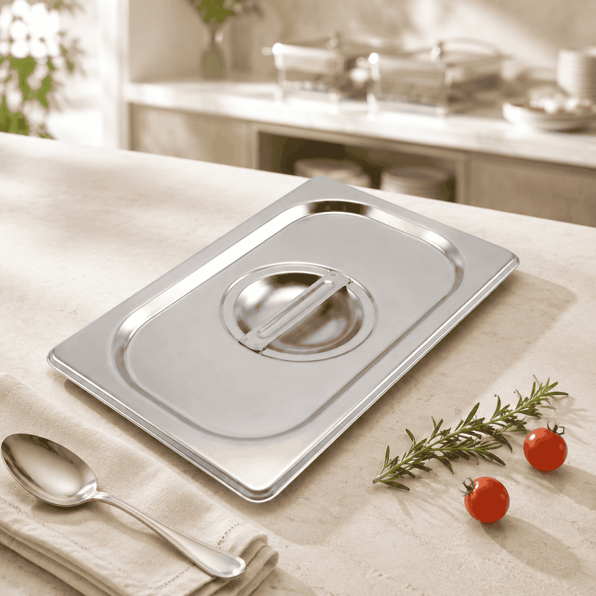Mart 1/4 Stainless Steel Gastronorm (GN) Food Pans Kaka Bawa Sons