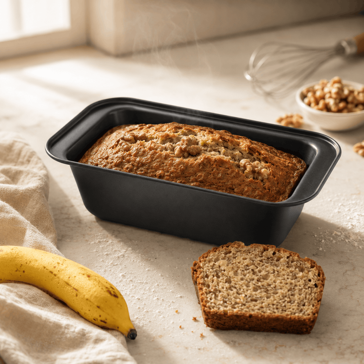 Kings Black Metal Rectangular Loaf Pans Kaka Bawa Sons