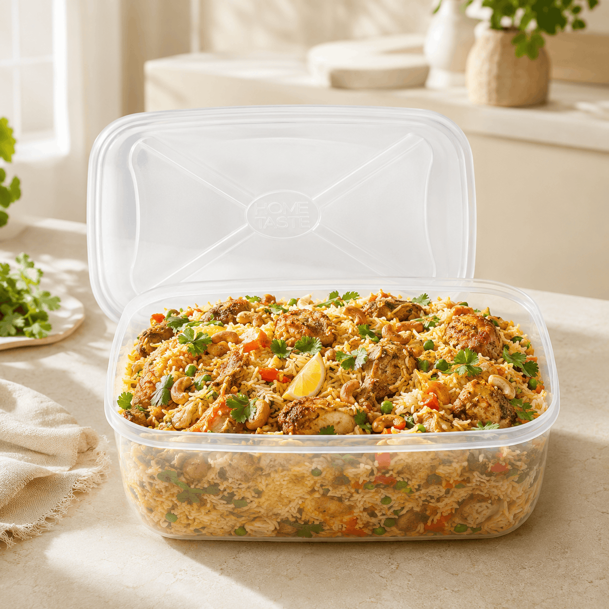 Home Table 5-Liter 4.7Kg Plastic Food Containers Kaka Bawa Sons