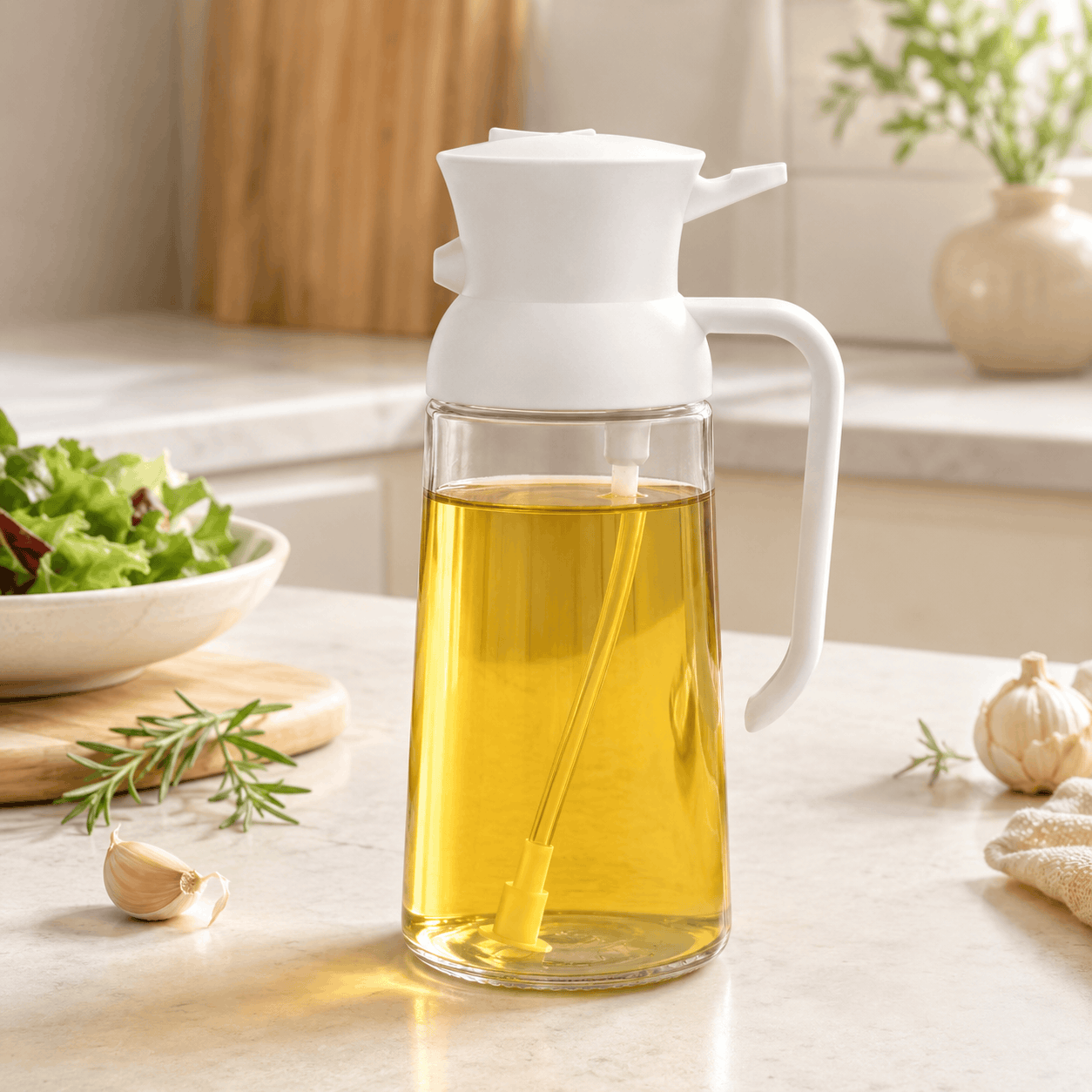 Danny Home 550 ML 2-in-1 Glass Oil Sprayers. Kaka Bawa Sons