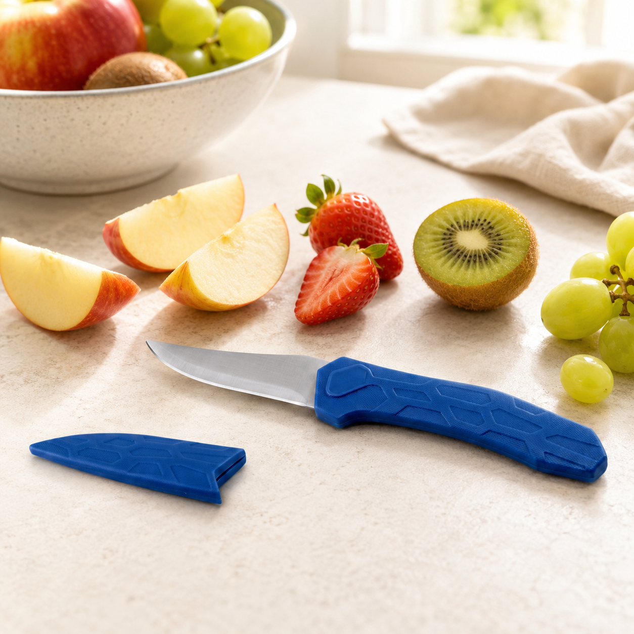 Aitos Stainless Steel Knife With Silicon Protective Cover