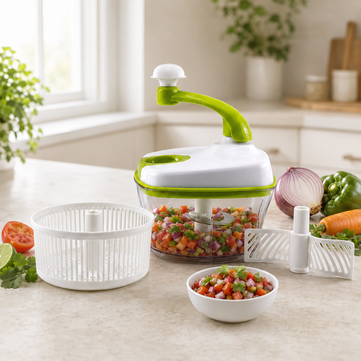 Konstar 3-in-1 Plastic Master Chopper