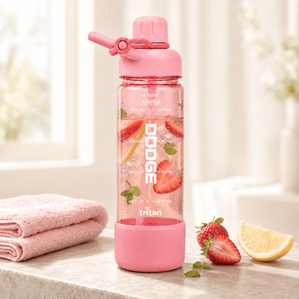 Dodge 780 ML Plastic Water Bottle Kaka Bawa Sons