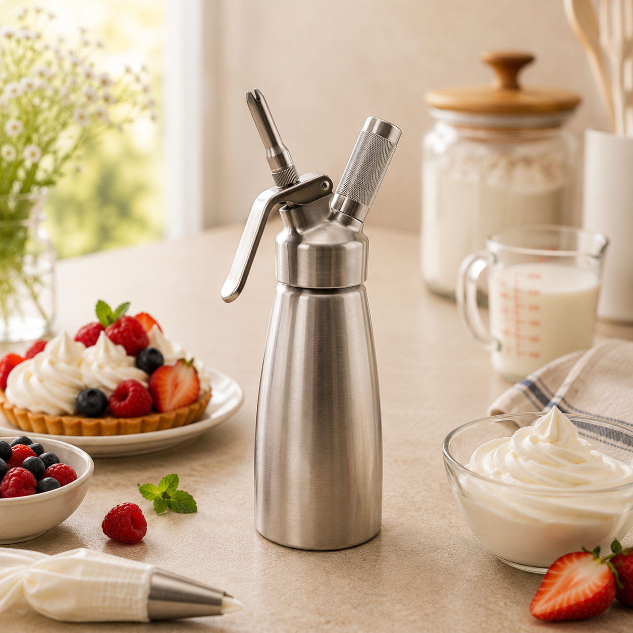 Mart Stainless Steel Cream Whippers
