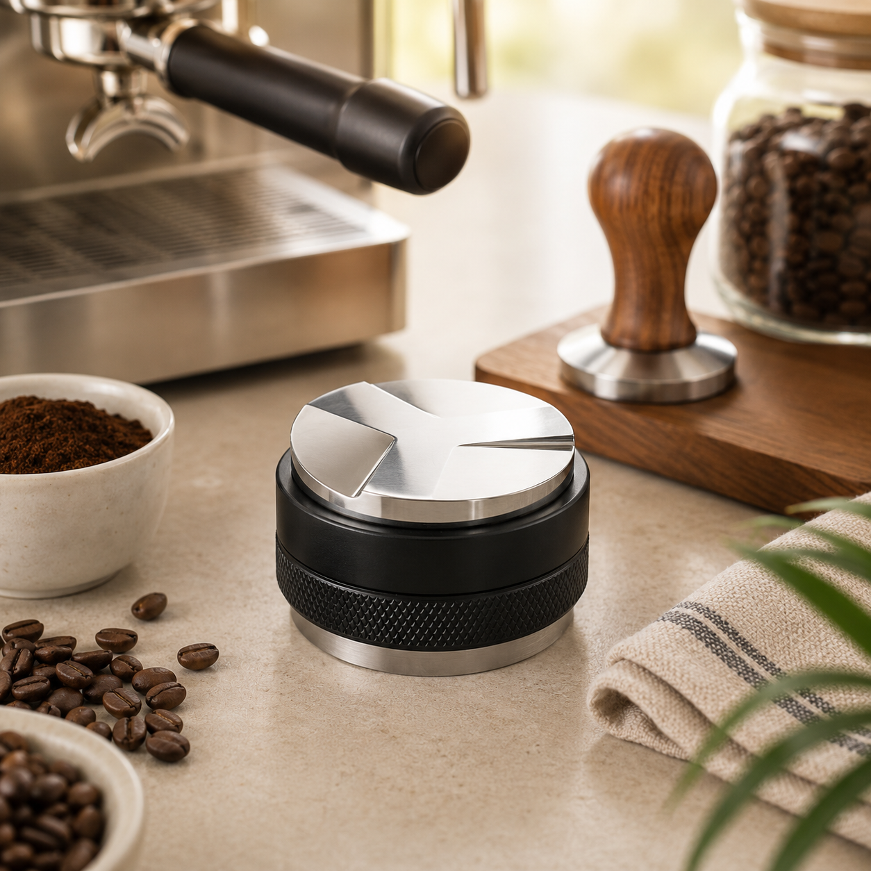 Mart 58 MM Stainless Steel Coffee Distributer