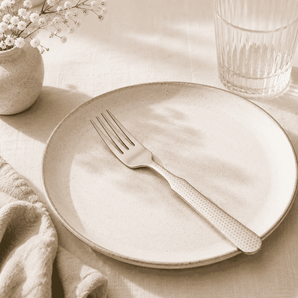 TRD 6-Piece Stainless Steel Silver Table Fork Set Kaka Bawa Sons