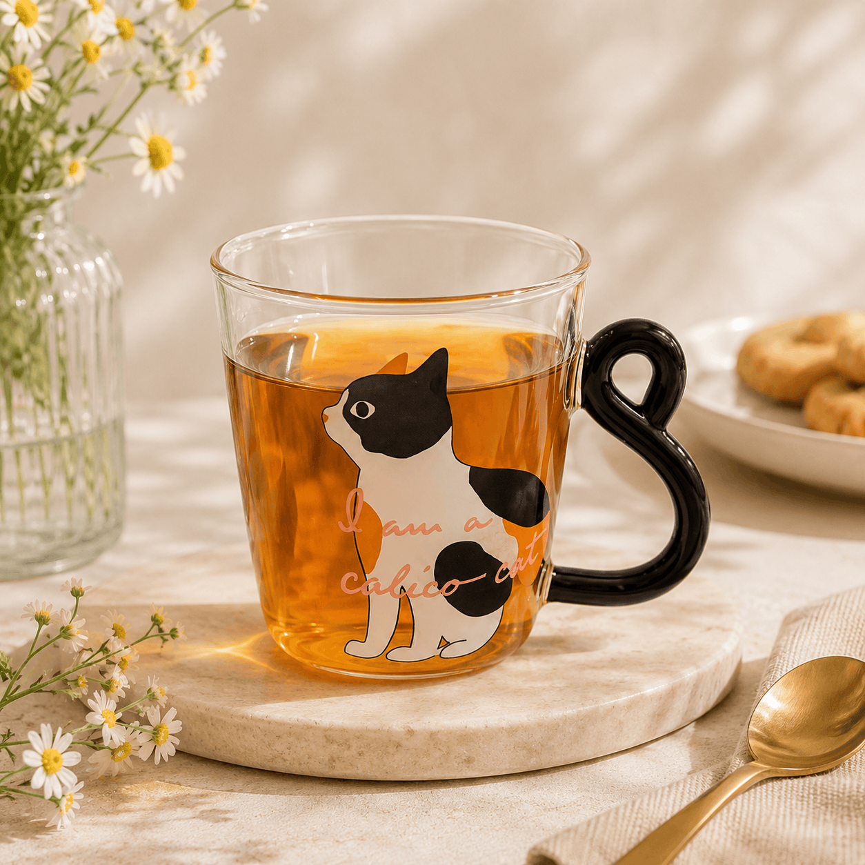 D.W.M 300 ML Borosilicate Glass Mug Kaka Bawa Sons