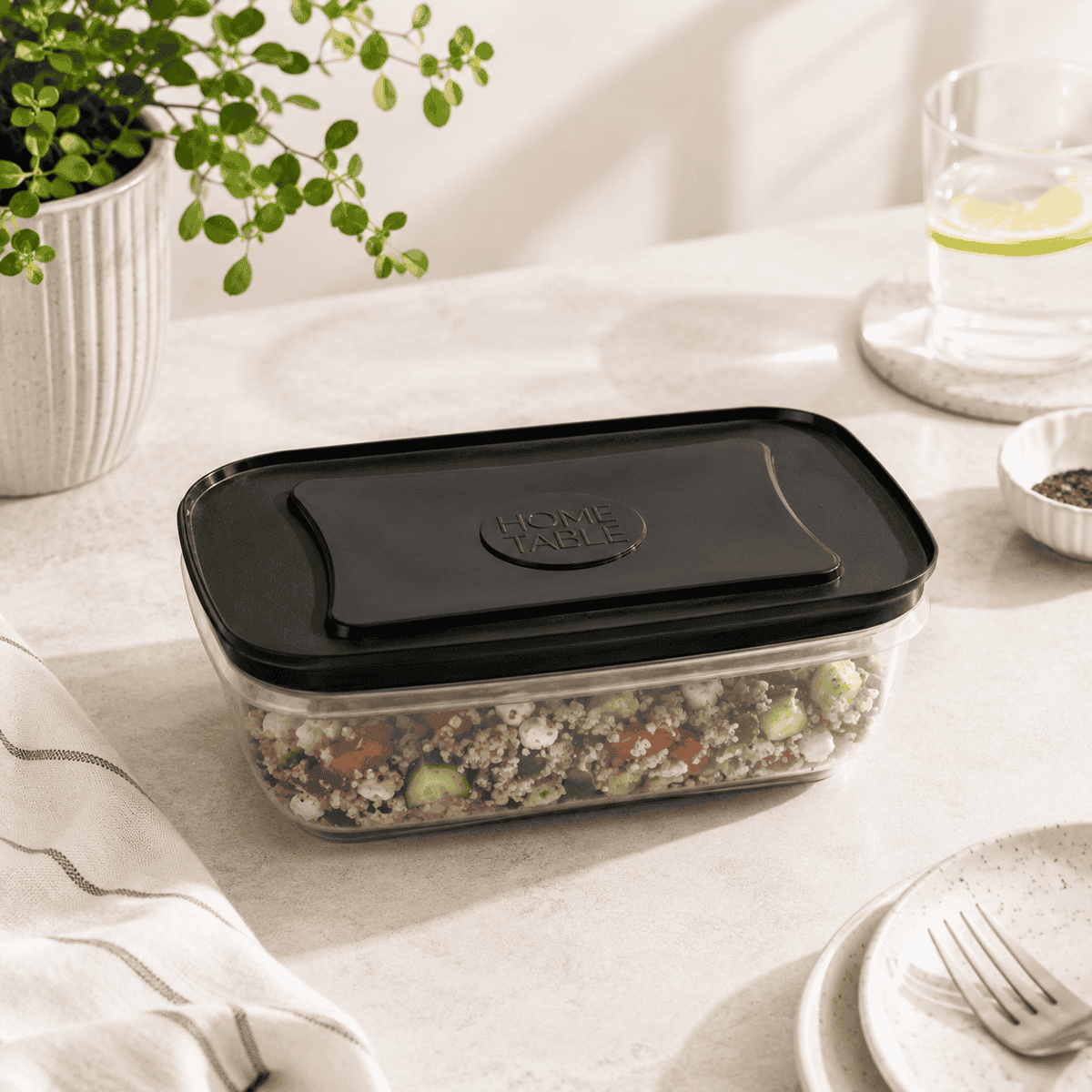 Home Table 0.8-Liter 780 g Food Containers Kaka Bawa Sons