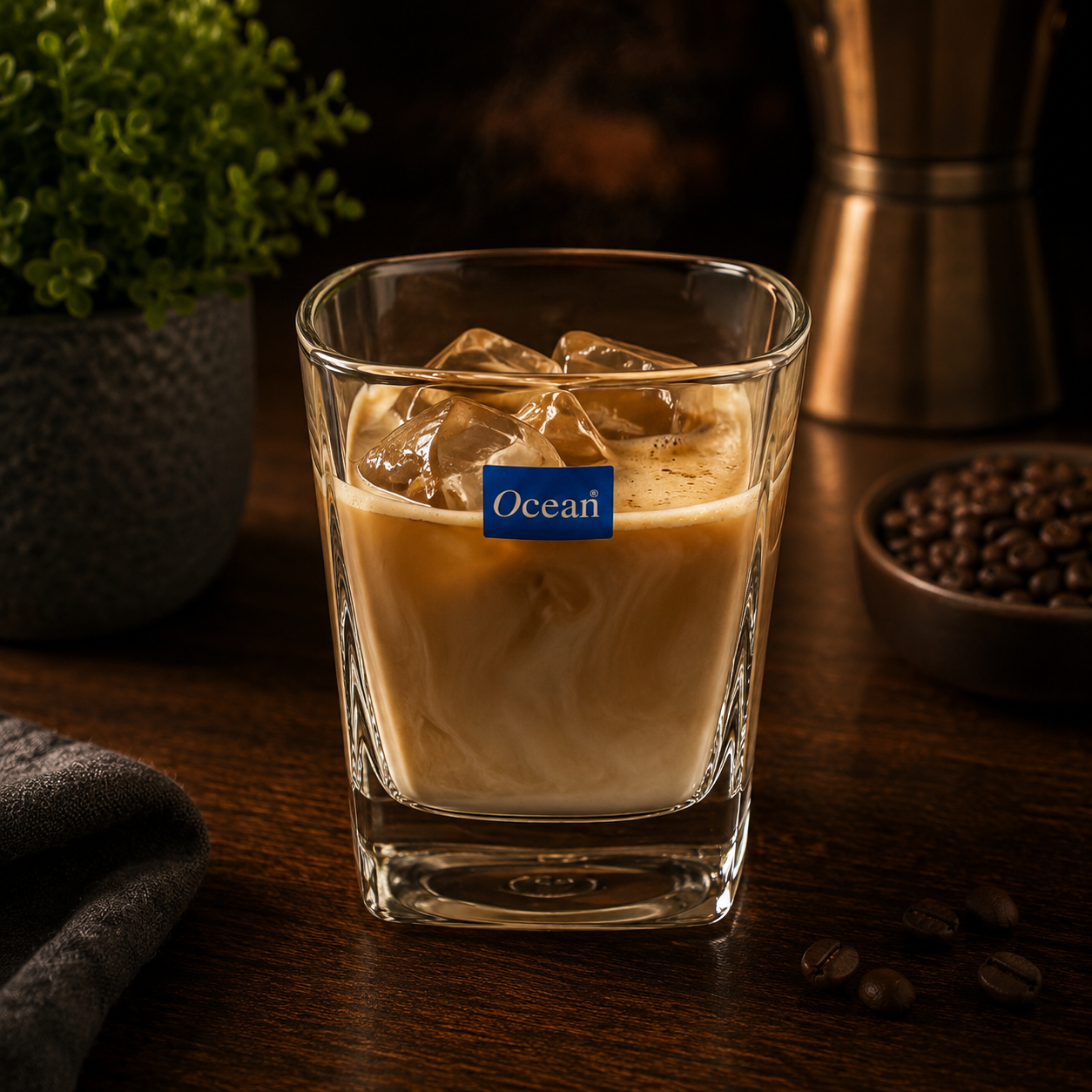 Ocean Plaza 295 ml 6-Piece Rock Glass Set