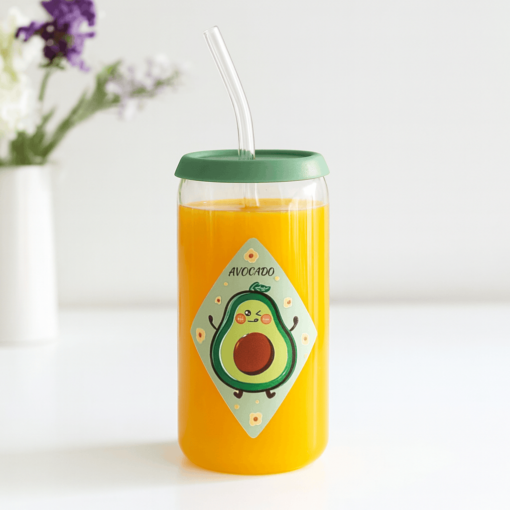 Glass Mason Drink Jar With Silicon Lid 310 ML Kaka Bawa Sons