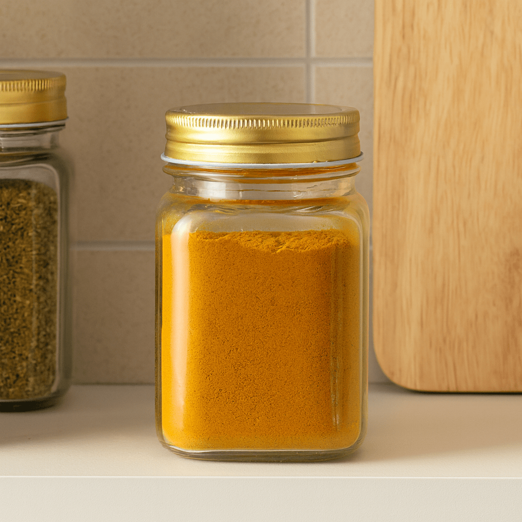Square Glass Storage Jar (480145-Y605)