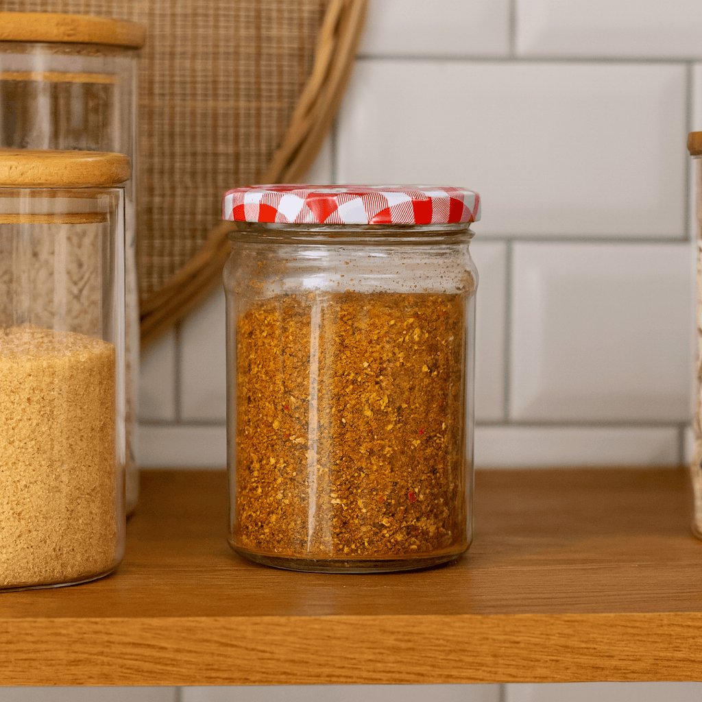 Round Glass Storage Jar Kaka Bawa Sons