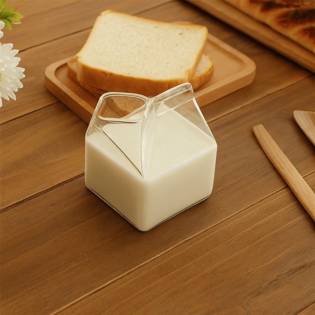 Milk Glass Jar 250-ML (FR22-7)