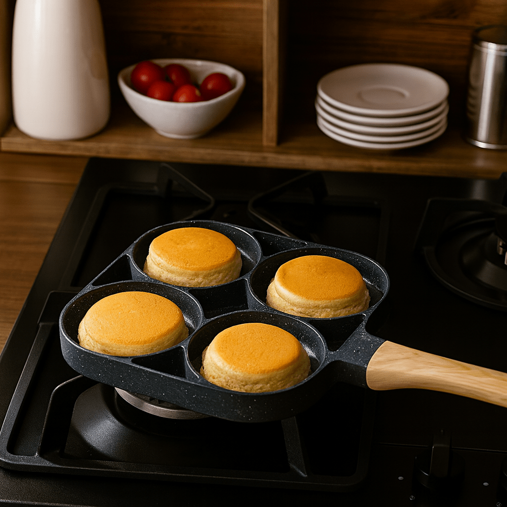 4-Portion Non-Stick Frying Pan